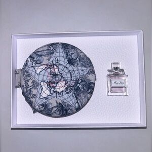 Dior Around the World Jewelry Bag Box Case and Sample Dior Spray